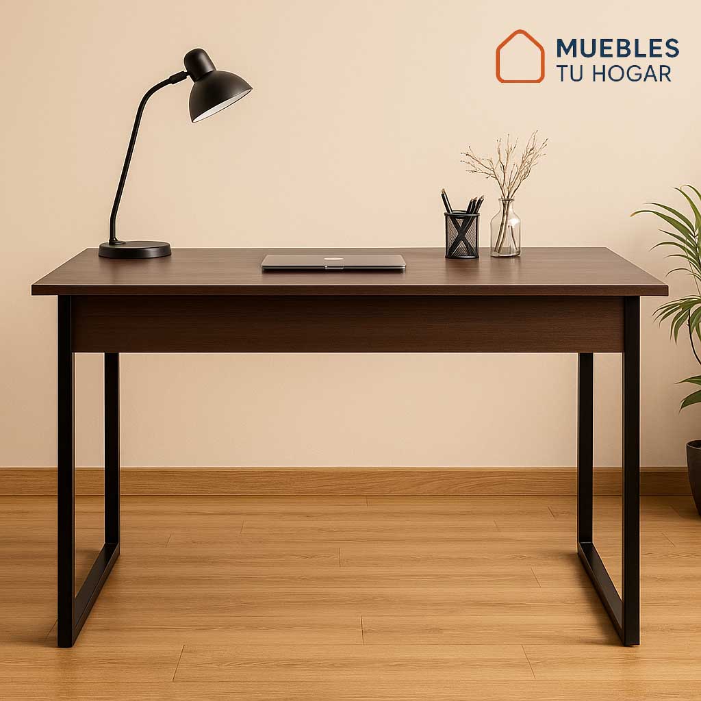Escritorio industrial wengue