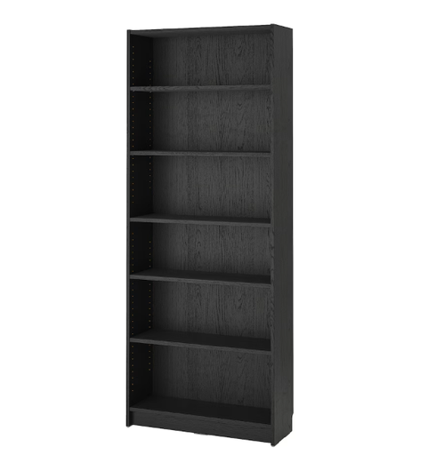 [10052302] Estante Ancho de 6 Divisiones Negro