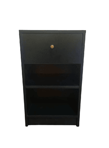[311102] Velador de 1 cajón negro