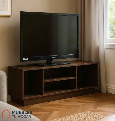 [12012203] Mueble TV 60" Wengue | 150x45x29.5 cm
