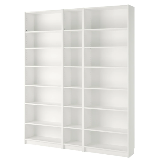 [10062301] Estante de 3 cuerpos blanco